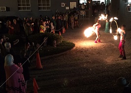 Friday Night: L.E.D. Performance Art Courtyard (from 2015)